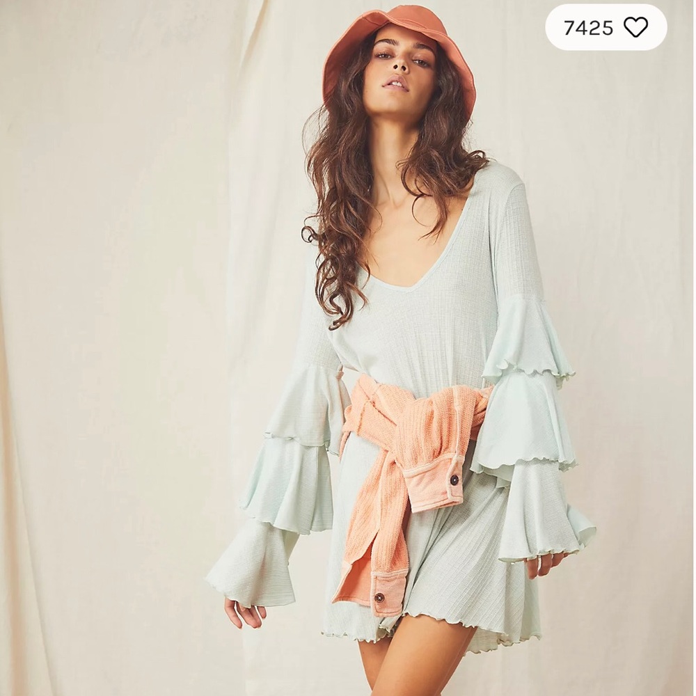 Free People seashore “mini dress”